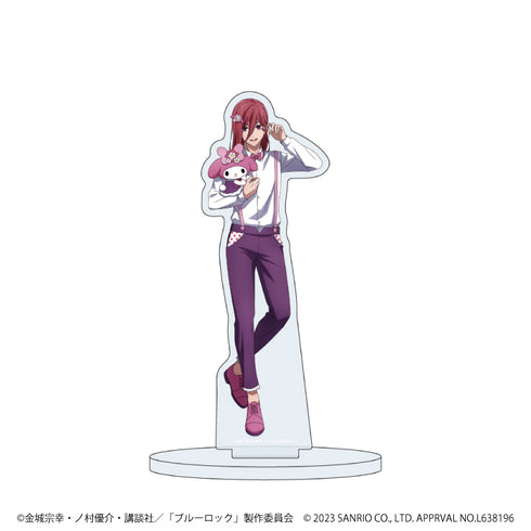 『ブルーロック × サンリオキャラクターズ』キャラアクリルフィギュア 04/千切豹馬×マイメロディ(描き下ろしイラスト)